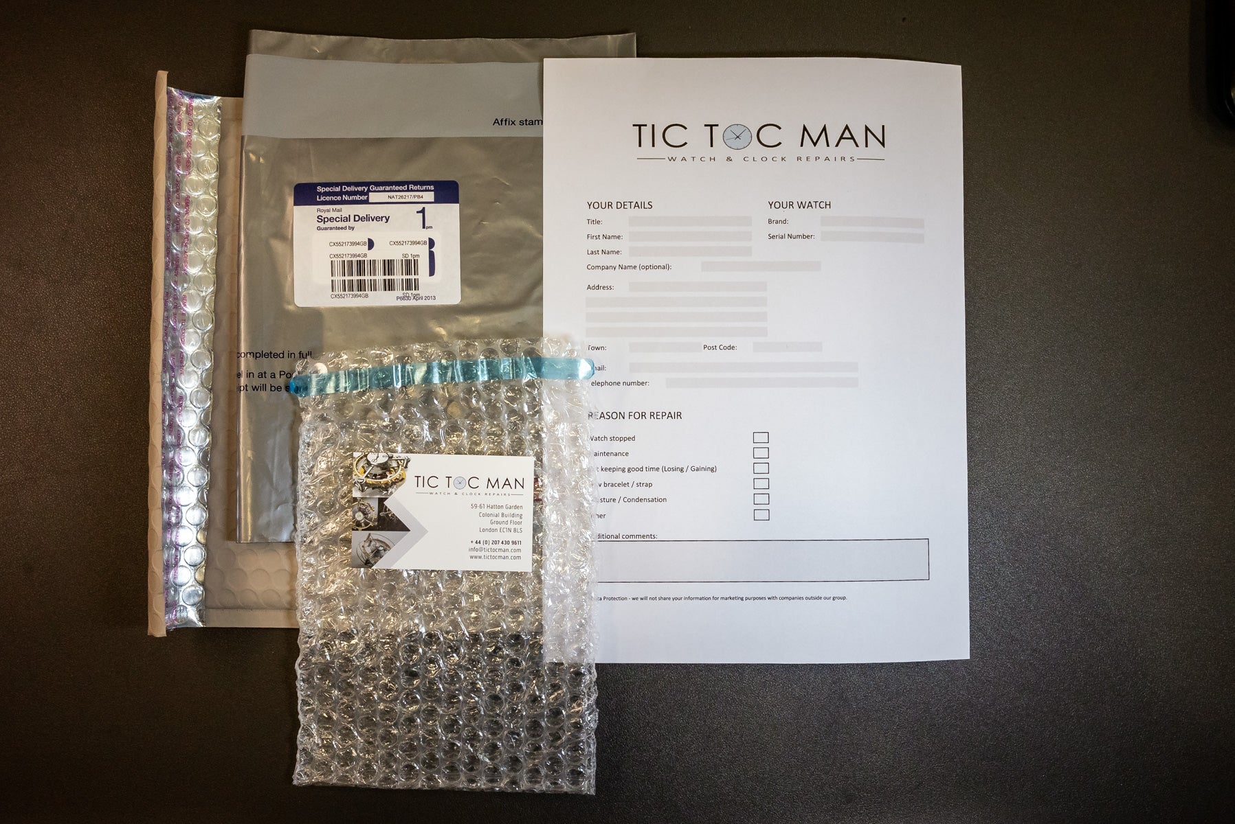 The Pre-Paid Shipping Kit