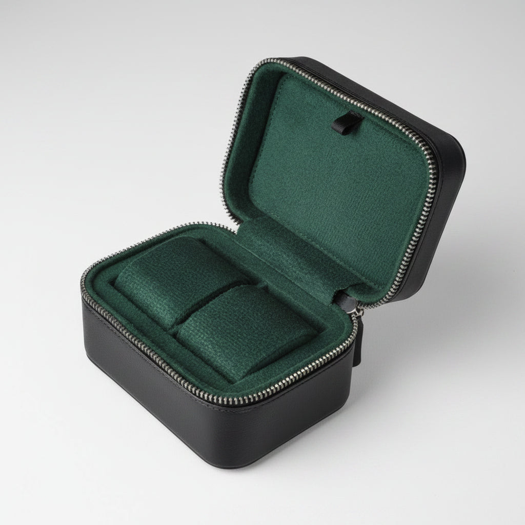 Watch Collection Box BLK/GRN