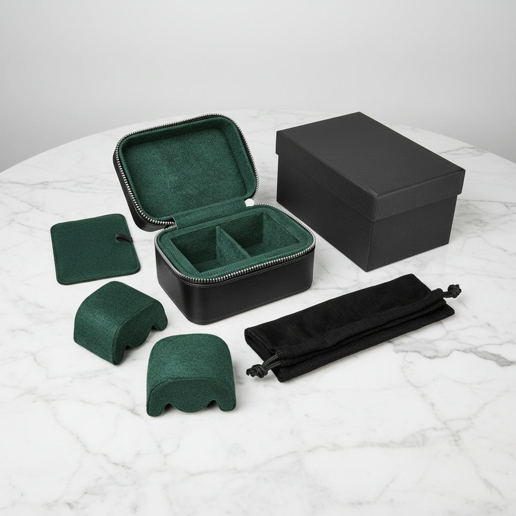 Watch Collection Box BLK/GRN