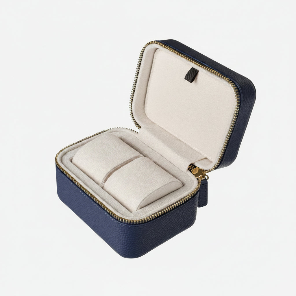 Watch Collection Box BLU/CRM