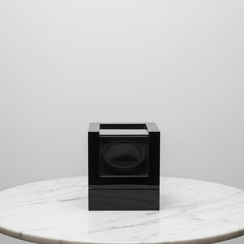 Watch Winder WOOD Black/Black