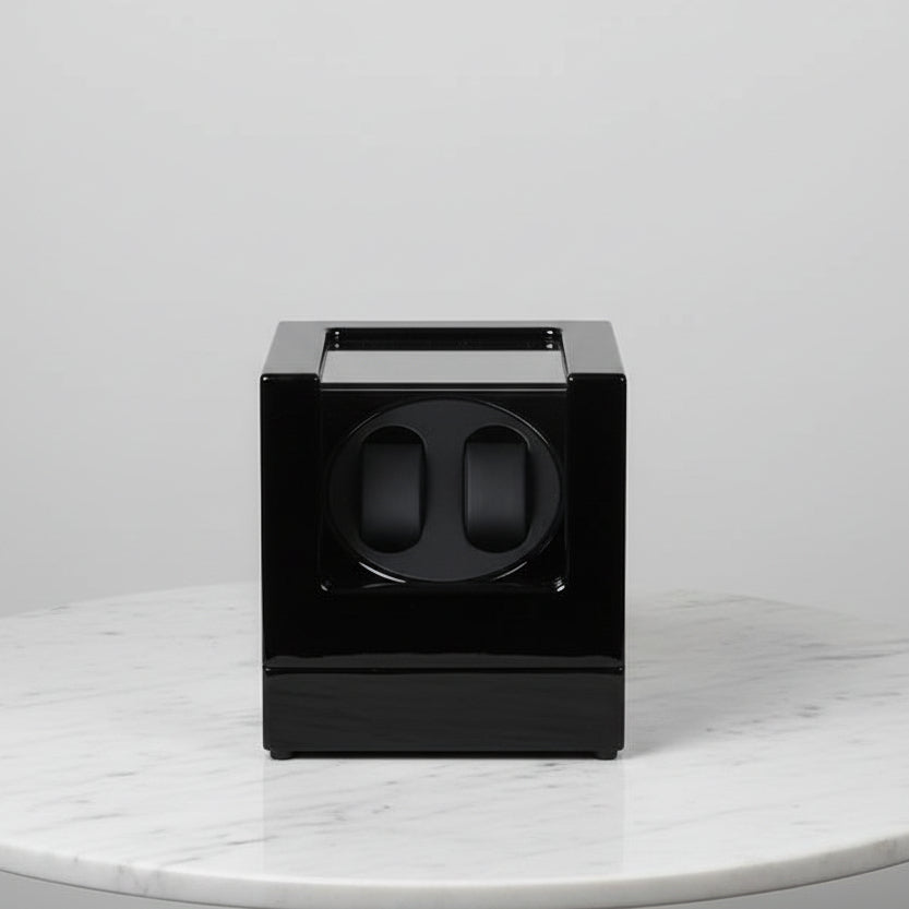 Watch Winder WOOD Black/Black