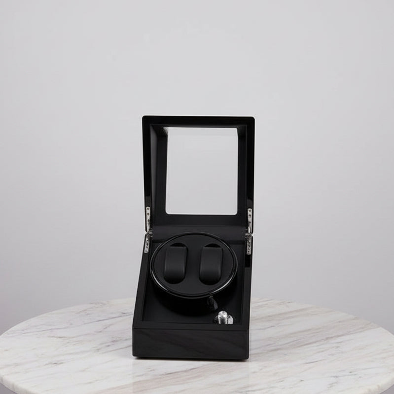 Watch Winder WOOD Black/Black